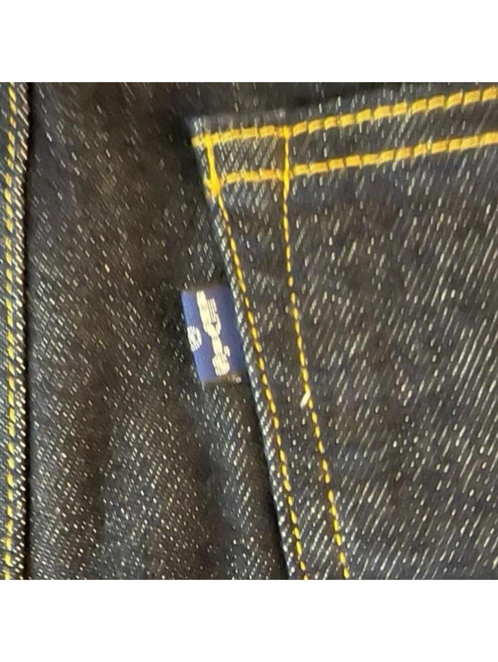 Levi’s Japanese SAMPLE High Rise Boyfriend Jeans - size 27 / 27 - Picture 8 of 9